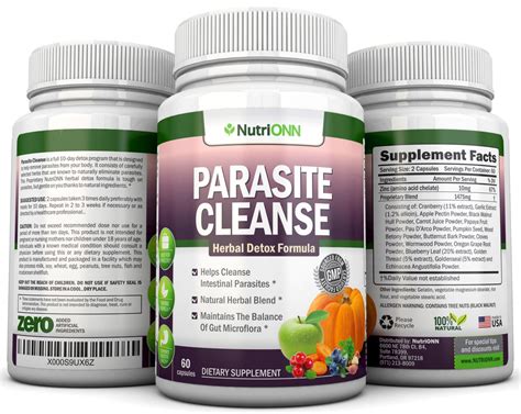 Paralyzing the <b>parasites</b> so they cannot attach themselves to the host. . Gnc parasite cleanse